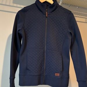 L.L. Bean Dark Blue Quilted Jacket
